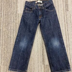 Levi's Dark Blue Straight Jeans